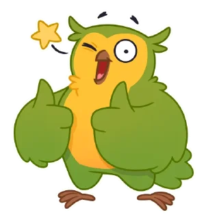 Стикер Olifa - Owl Studio Stickers - 5