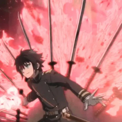 Sticker @anime_stickerr Последний Серафим - 11