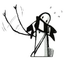 Стикер Oyasumi Punpun - 8