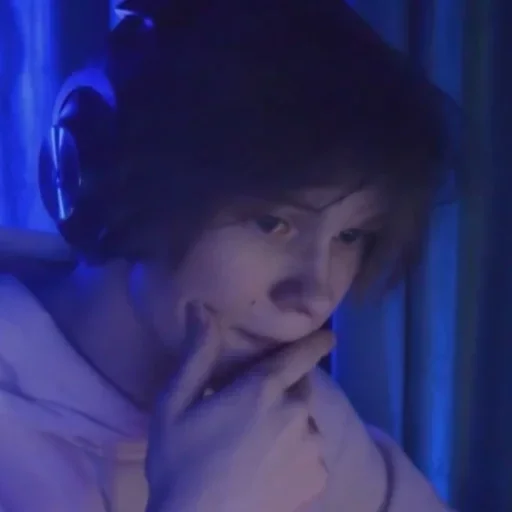 person human face lip