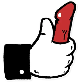 Стикер больше стиков @poshlstiker - 1