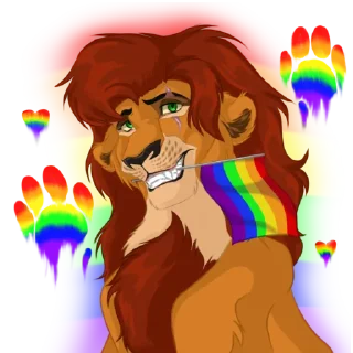 Sticker Пидорасик Лео - 0