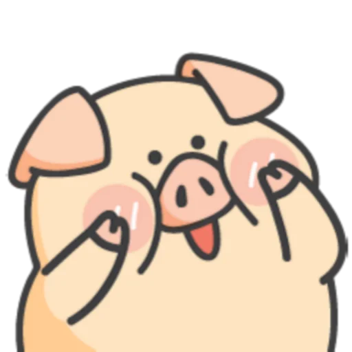 PIGPIG & GuaGua Prt.1-2 (FULL) [英文] @WSZB_Stickers - clipart