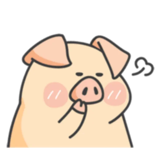 clipart pig mammal
