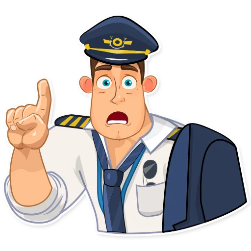 Sticker PILOTUPSIDEDOWN - 1