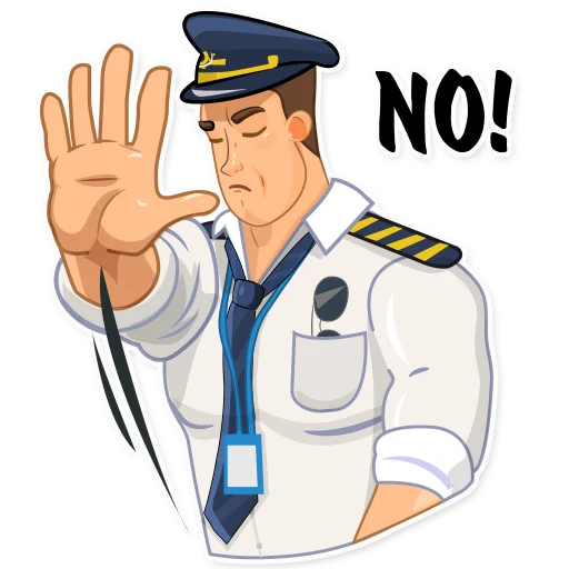 Sticker PILOTUPSIDEDOWN - 1