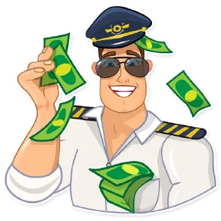 Sticker FLYING UPSIDE DOWN - 3