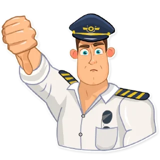 Sticker FLYING UPSIDE DOWN - 8