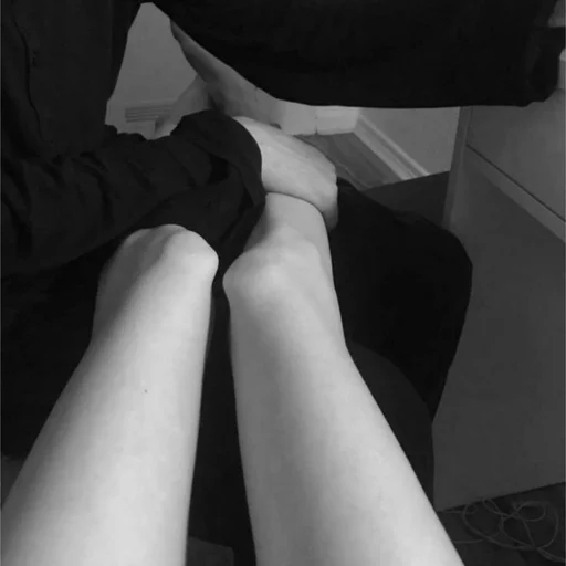 black and white person clothing