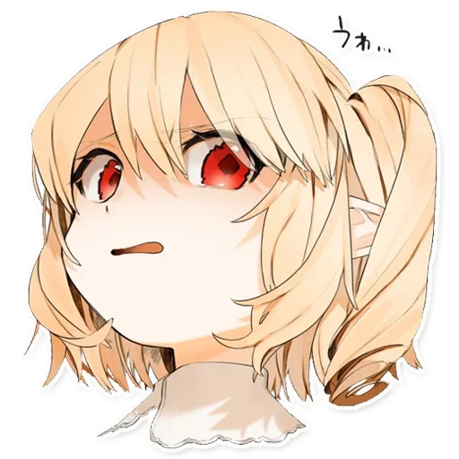 Flandre Scarlet @anime_Stickerr - 