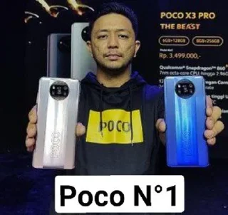 Sticker 🦣POCO X3 PRO banda🫐 - 3