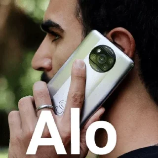 Sticker 🦣POCO X3 PRO banda🫐 - 2