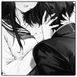 Стикер POZNANIE чего-то 🖤 - 8