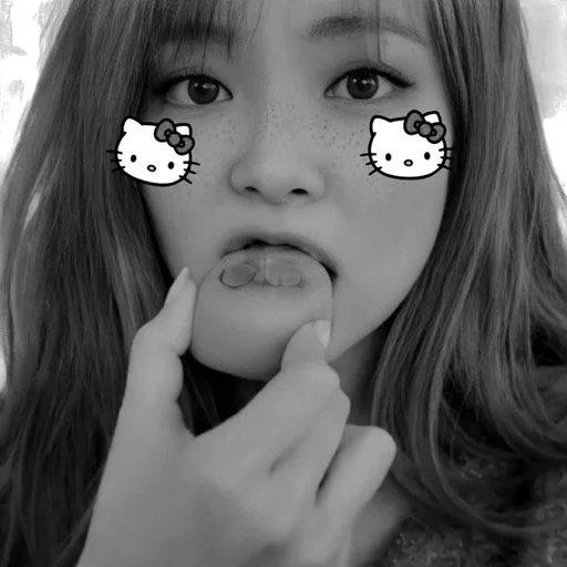 person human face black and white