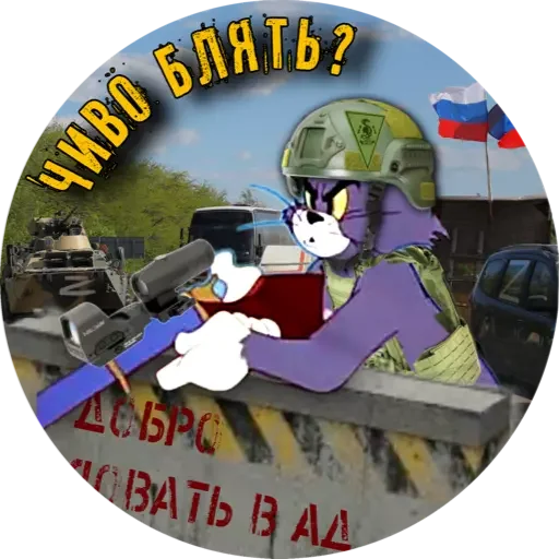 Стикер PTSRtomcat - 1