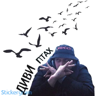 Sticker PUSSY_MONEY_WEED - 0