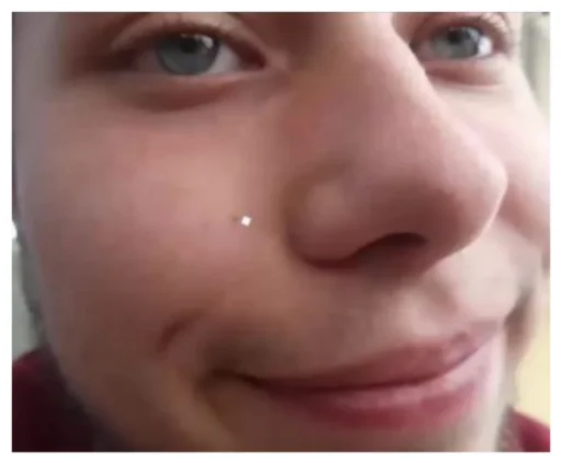 person human face skin