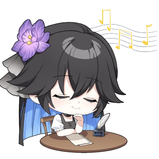 Sticker P_GrayRaven3 - 1