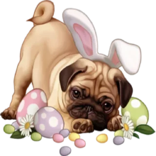 Sticker Пасха - 3