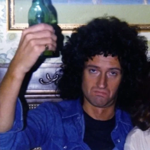 person bottle human face