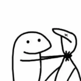 Стикер Человечки - 9