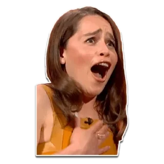 Стикер Emilia Clarke - 10