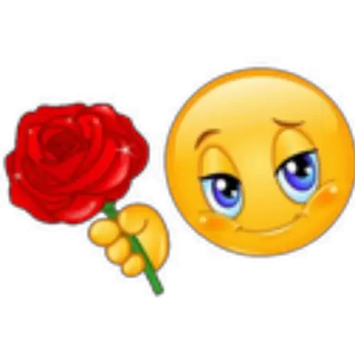 flower smiley emoticon