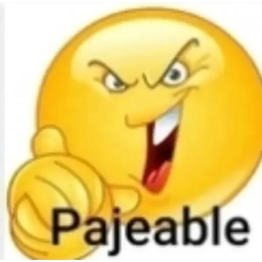 cartoon yellow emoticon