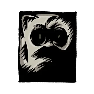 Стикер Опечаленный Мешок - 5