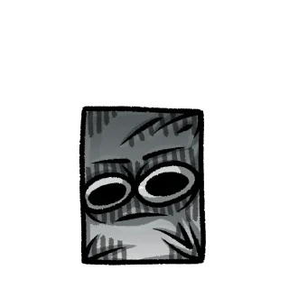 Стикер Опечаленный Мешок - 10