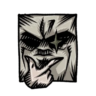 Стикер Опечаленный Мешок - 2