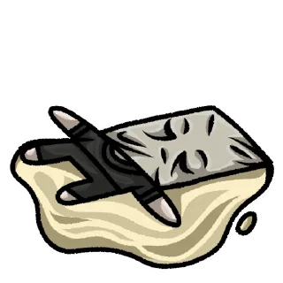 Стикер Опечаленный Мешок - 0