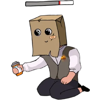 Стикер Коллекция пакетов - 6