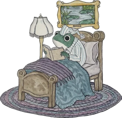 Sticker Paige_frogs - 1