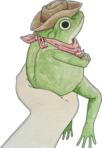Sticker Paige_frogs - 1