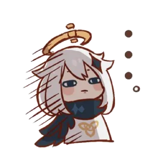 Sticker Paimon by @jueyun_stickers - 4