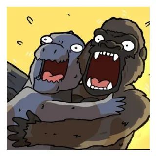 Стикер Пак био (кайдзю) - 2