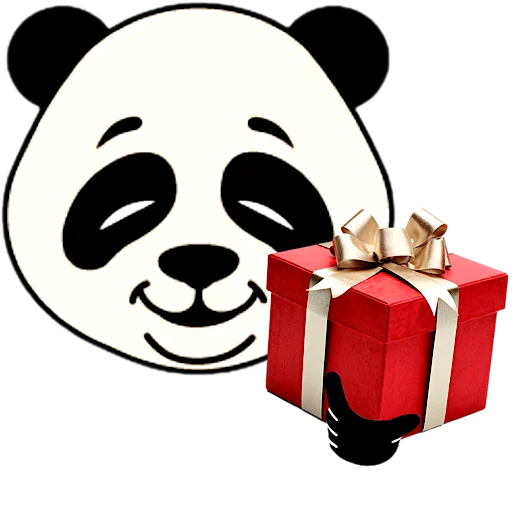 Sticker Panda18plus - 1