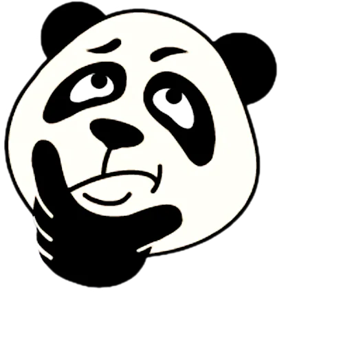 Sticker Panda18plus - 1