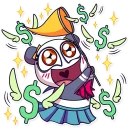 Стикер Panda Chan - 10