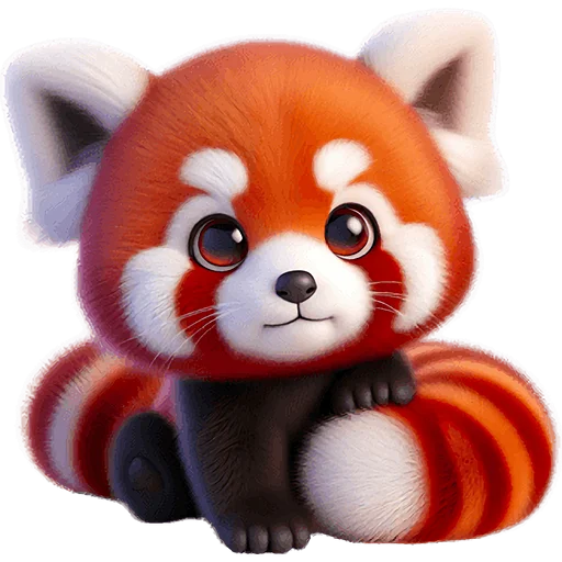 Красная панда @Nyasticks - 