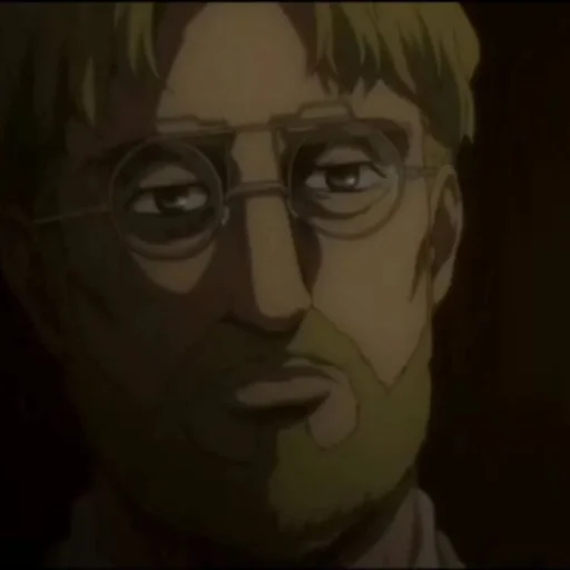 cartoon human face jaw