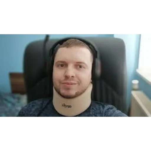 human face person brace