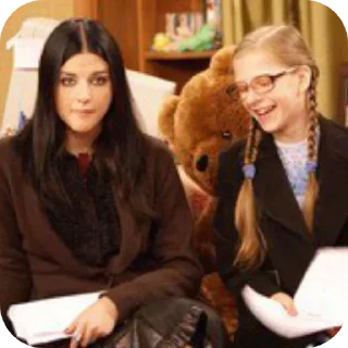 Стикер Папины дочки 💗 - 6