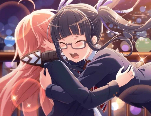 аниме мультфильм cg иллюстрация