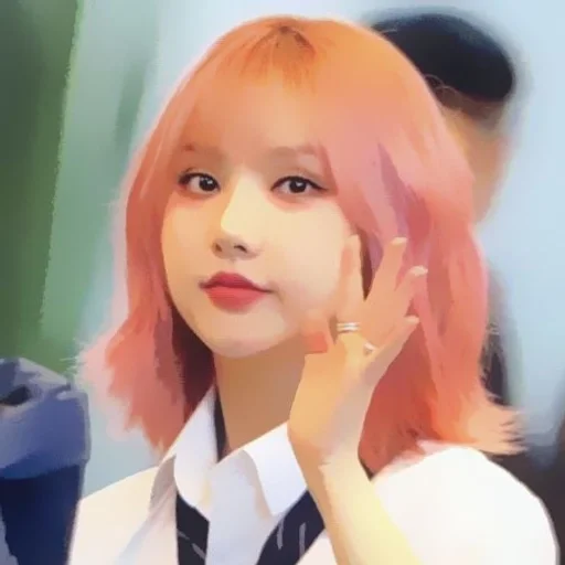 person human face lip