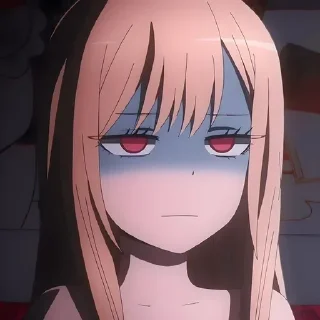 Стикер Фарфоровая кукла @anime_sticks - 6