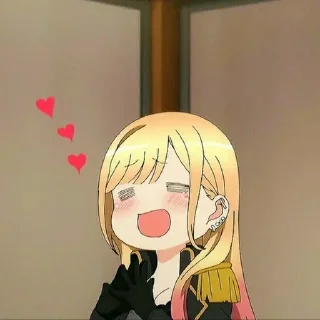 Стикер Фарфоровая кукла @anime_sticks - 5