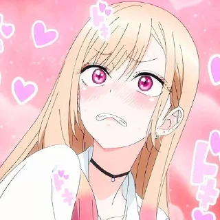 Стикер Фарфоровая кукла @anime_sticks - 10