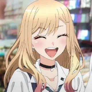 Стикер Фарфоровая кукла @anime_sticks - 11